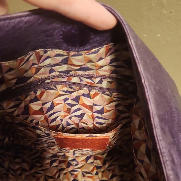 HOBO Purple Leather Hobo Bag - Picture 10 of 11